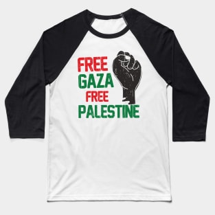 Free Palestine Baseball T-Shirt